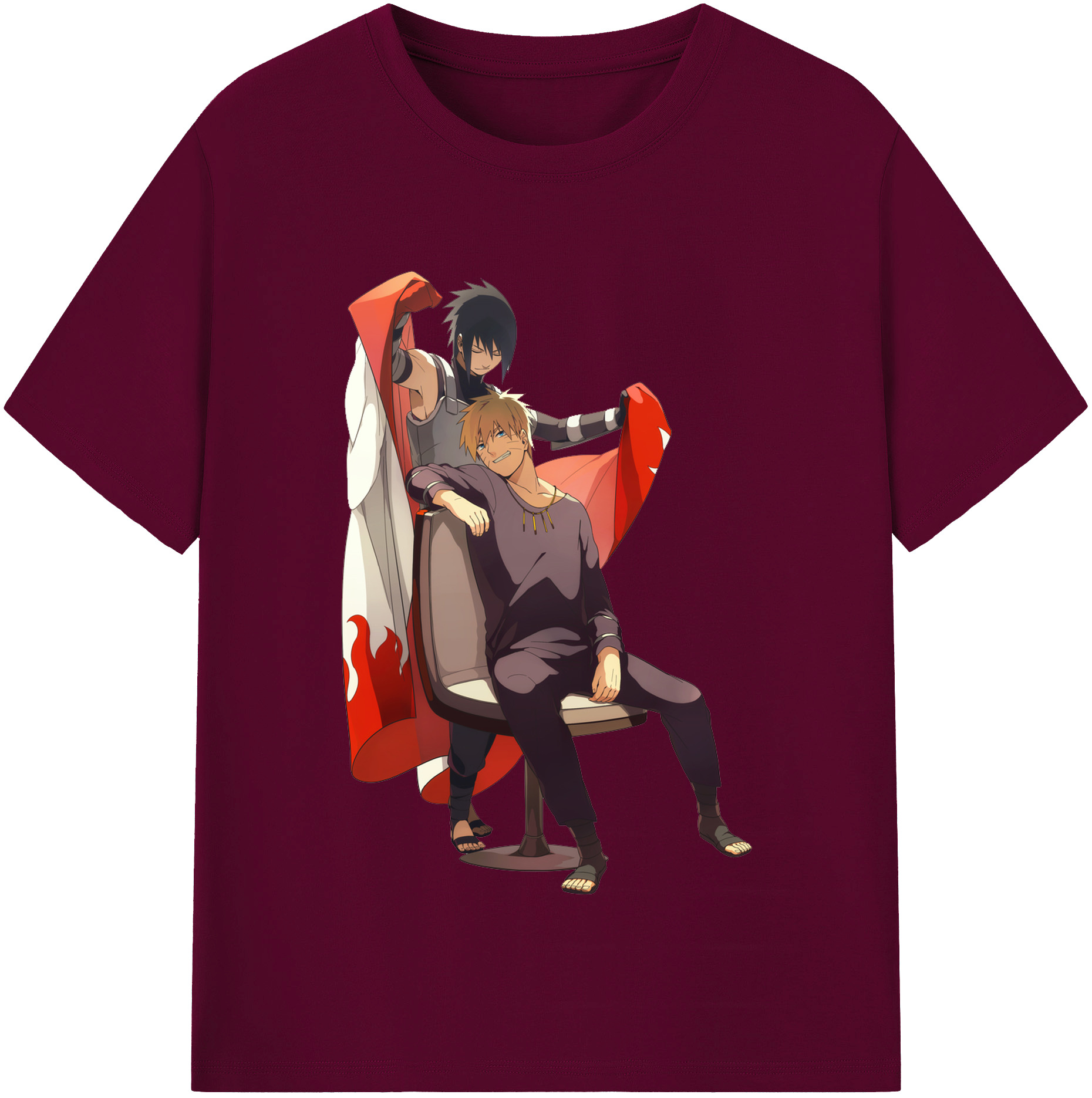 （画像用） NARUTO -ナルト- うずまき ナルト Uzumaki Naruto レディースカジュアルプリントTシャツ（綿100％）